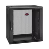 APC NetShelter WX AR112SH4 - 12U, 19 collu ielāpu skapis, sienas stiprinājums, iepriekš samontēts, 400MM dziļš