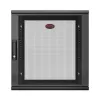 APC NetShelter WX AR112SH4 - 12U, 19 collu ielāpu skapis, sienas stiprinājums, iepriekš samontēts, 400MM dziļš