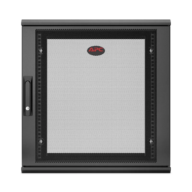 APC NetShelter WX AR112SH4 - 12U, 19 collu ielāpu skapis, sienas stiprinājums, iepriekš samontēts, 400MM dziļš