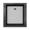APC NetShelter WX AR112SH4 - 12U, 19 collu ielāpu skapis, sienas stiprinājums, iepriekš samontēts, 400MM dziļš