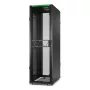APC Netshelter SX Gen2 AR3100B2 - 42U, 1991h x 600w x 1070d mm, ar sānu paneļiem, melns