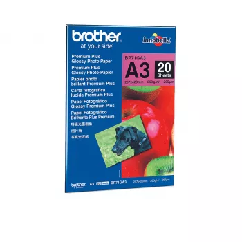 Glancēts papīrs Brother BP71GA3 A3 260 g/m²