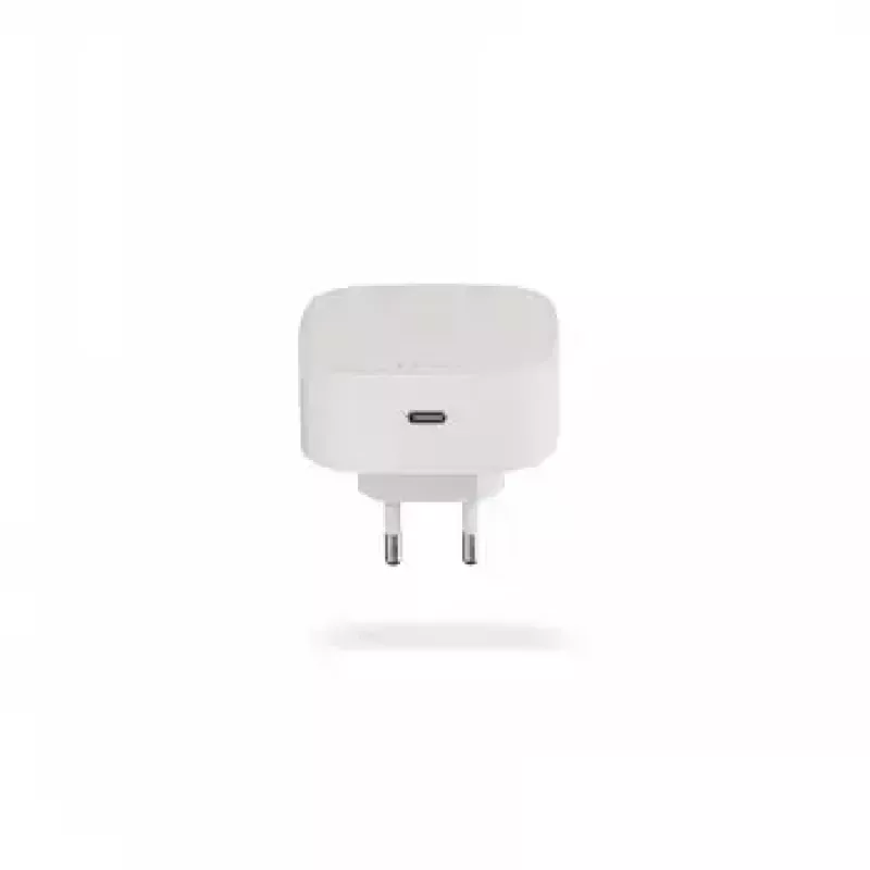 Bezvadu uzlādes adapteris Zens ZESC18W/00 balts, 18W ātrā uzlāde, Qi uztvērēja paliktnis