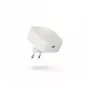 Bezvadu uzlādes adapteris Zens ZESC18W/00 balts, 18W ātrā uzlāde, Qi uztvērēja paliktnis