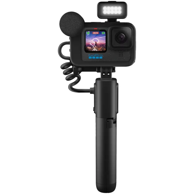 Action Camera GoPro HERO12 Melns Creator Edition 5.3K Ultra HD 240 fps