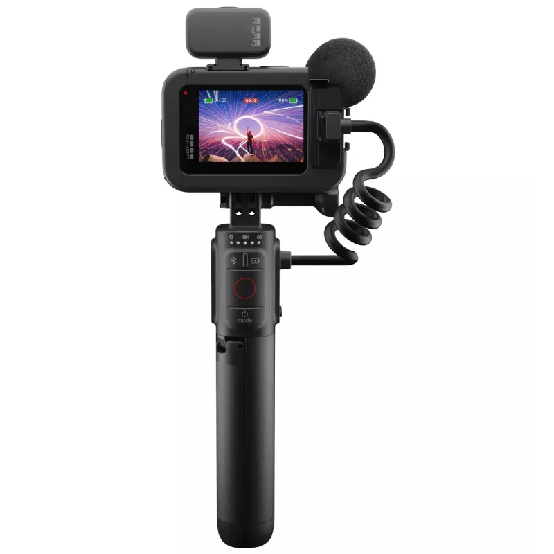 Action Camera GoPro HERO12 Melns Creator Edition 5.3K Ultra HD 240 fps
