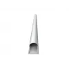 Multibrackets M Universal kabelis Cover Aluminium 33mm-W 1100-L Metallic