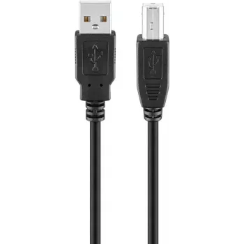 USB 2.0 Hi-Speed kabelis Goobay 93598 5 m Melns