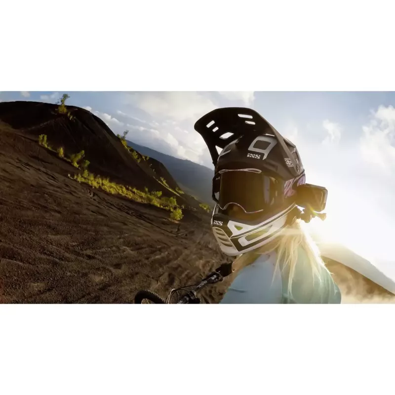 Kameras stiprinājums GoPro ķiveres priekšpusē un sānos AHFSM-001
