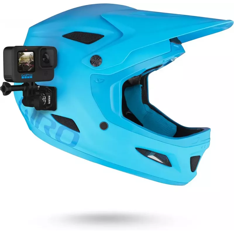 Kameras stiprinājums GoPro ķiveres priekšpusē un sānos AHFSM-001