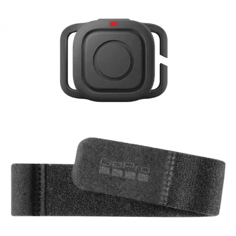 GoPro tālvadības pults ARMTE-004-EU — Bluetooth tālvadības pults GoPro kamerām, 20 m diapazons, melna, 26×26×26 mm