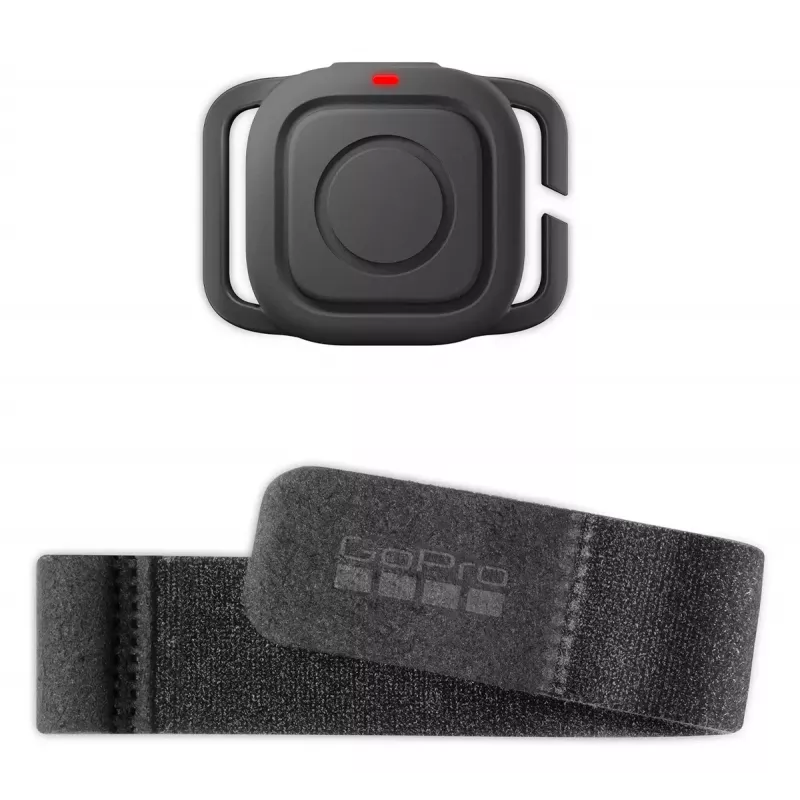 GoPro tālvadības pults ARMTE-004-EU — Bluetooth tālvadības pults GoPro kamerām, 20 m diapazons, melna, 26×26×26 mm