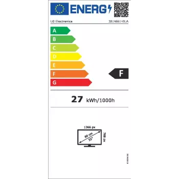 LG 32LN661HBLA 81.3 cm (32 collu) HD viedtelevizors melns 10 W