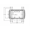 Montāžas kronšteins Multibrackets M VESA Super plāns Tilt & Turn
