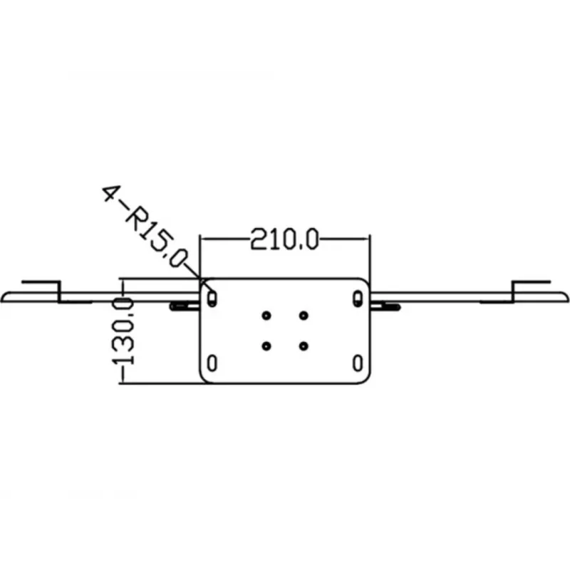 Displeja statīvs Multibrackets M 180 Single melns ar grīdas pamatni