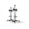 Multibrackets M Public Floorstand Basic 180 ar plauktu un kameras turētāju