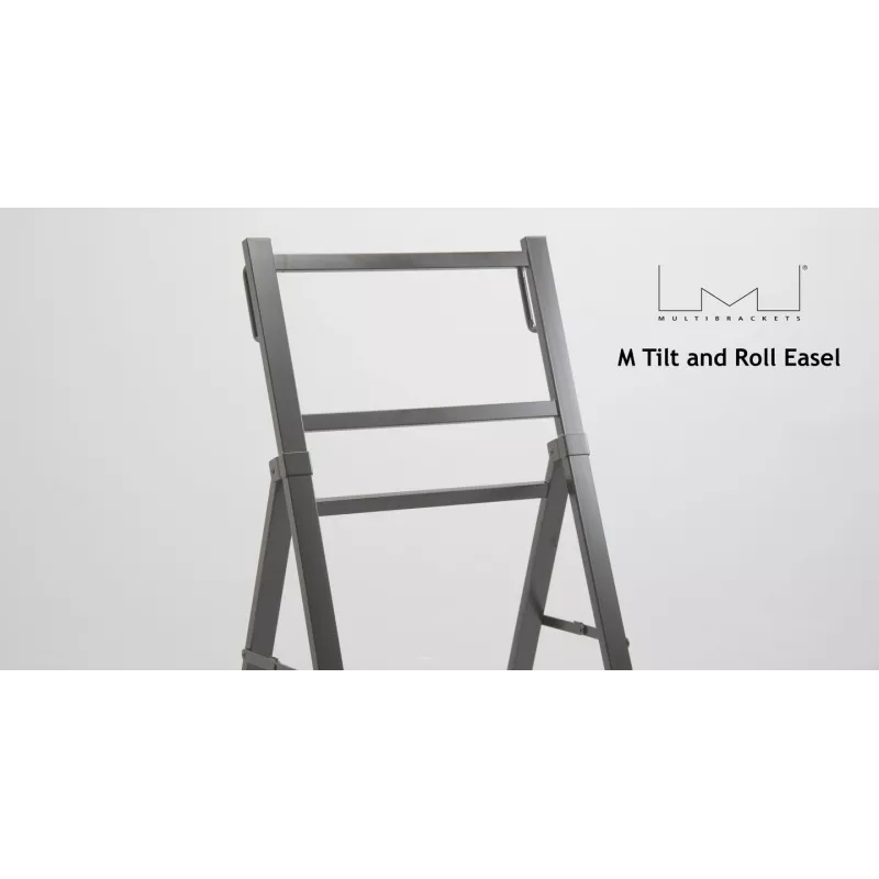 Multibrackets M noliekams un pārvietojams molberts Melns Maksimālais svars 50 kg