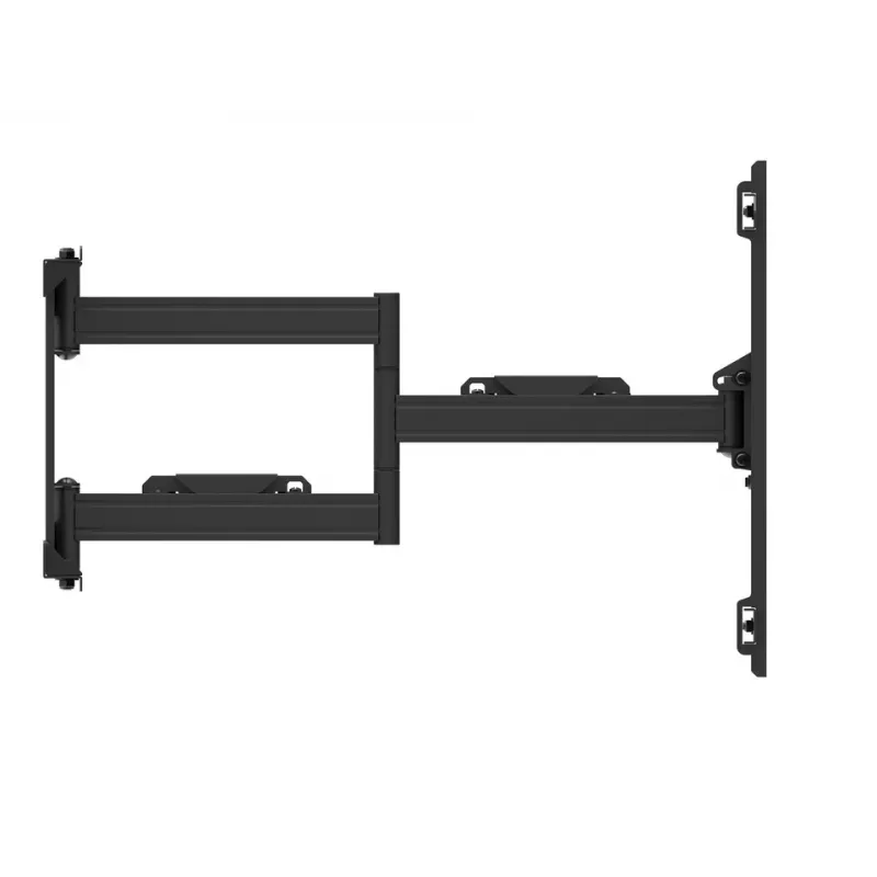 Stiprinājuma kronšteins Multibrackets M Universal Flexarm Pro 60 kg lieljaudas melns