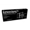 Stiprinājuma kronšteins Multibrackets M Universal Flexarm Pro 60 kg lieljaudas melns