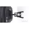 Stiprinājuma kronšteins Multibrackets M Universal Flexarm Pro 60 kg lieljaudas melns