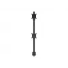 Galda stiprinājums Multibrackets M VESA Officeline Dual Vertical Melns