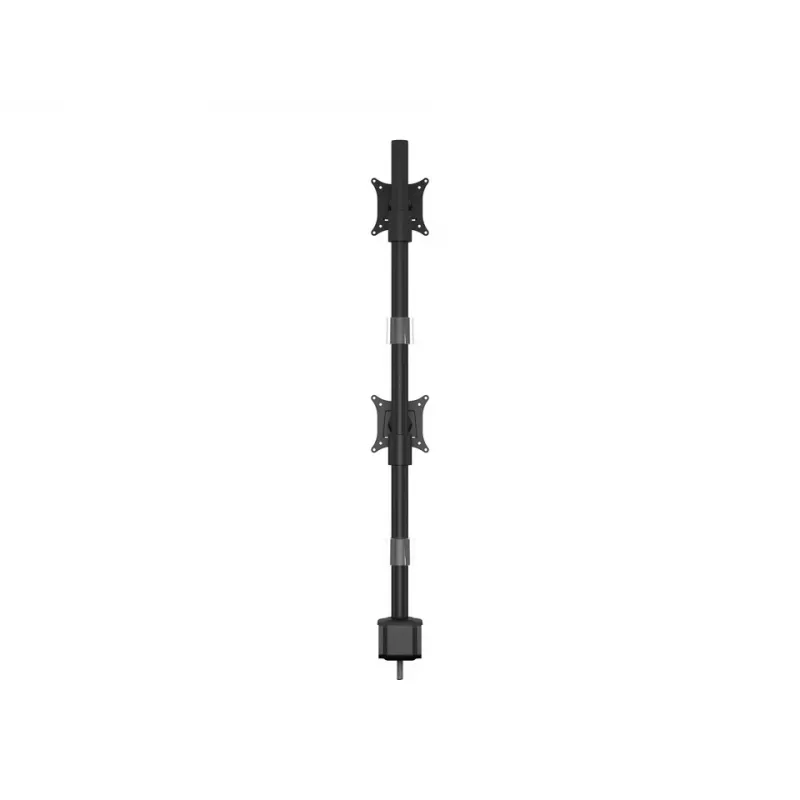 Galda stiprinājums Multibrackets M VESA Officeline Dual Vertical Melns