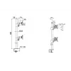 Galda stiprinājums Multibrackets M VESA Officeline Dual Vertical Melns
