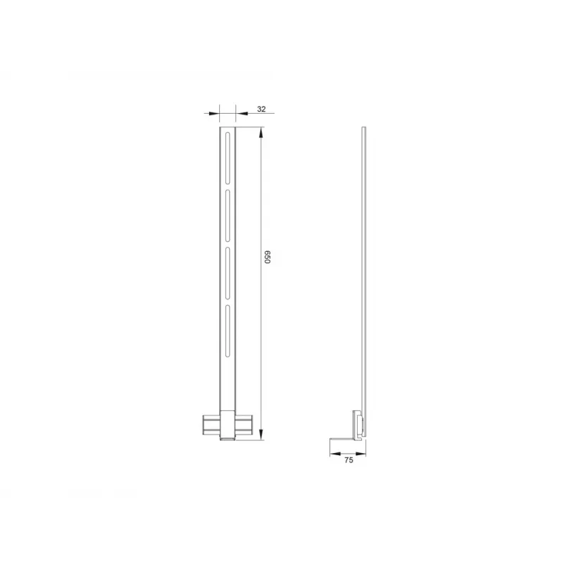 Soundbar Holder Multibrackets M Pro Series Maximum weight capacity 5 kg