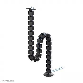 Kabeļu sakārtošanas mugurkauls Neomounts ADS06-130BL pieskrūvējams, melns, 130 mm segmenti