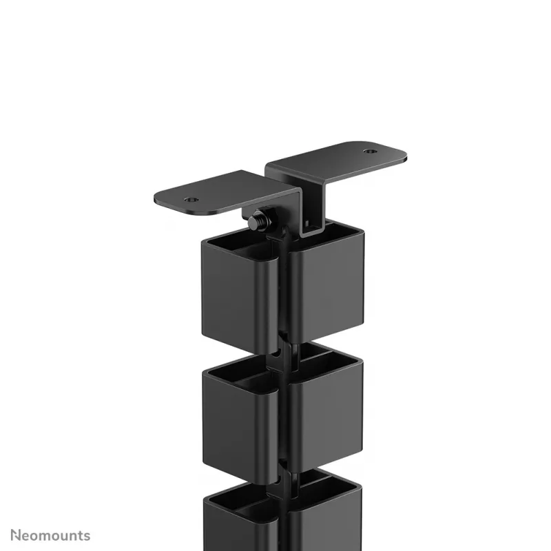 Kabeļu sakārtošanas mugurkauls Neomounts ADS06-130BL pieskrūvējams, melns, 130 mm segmenti