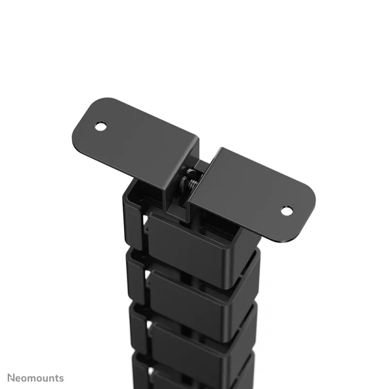 Kabeļu sakārtošanas mugurkauls Neomounts ADS06-130BL pieskrūvējams, melns, 130 mm segmenti