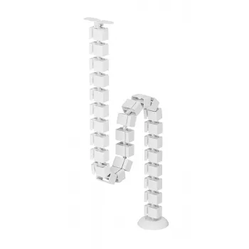 Kabeļu mugurkaula organizators Neomounts ADS06-130WH pieskrūvējams, balts, 130 mm