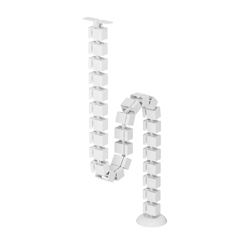 Kabeļu mugurkaula organizators Neomounts ADS06-130WH pieskrūvējams, balts, 130 mm