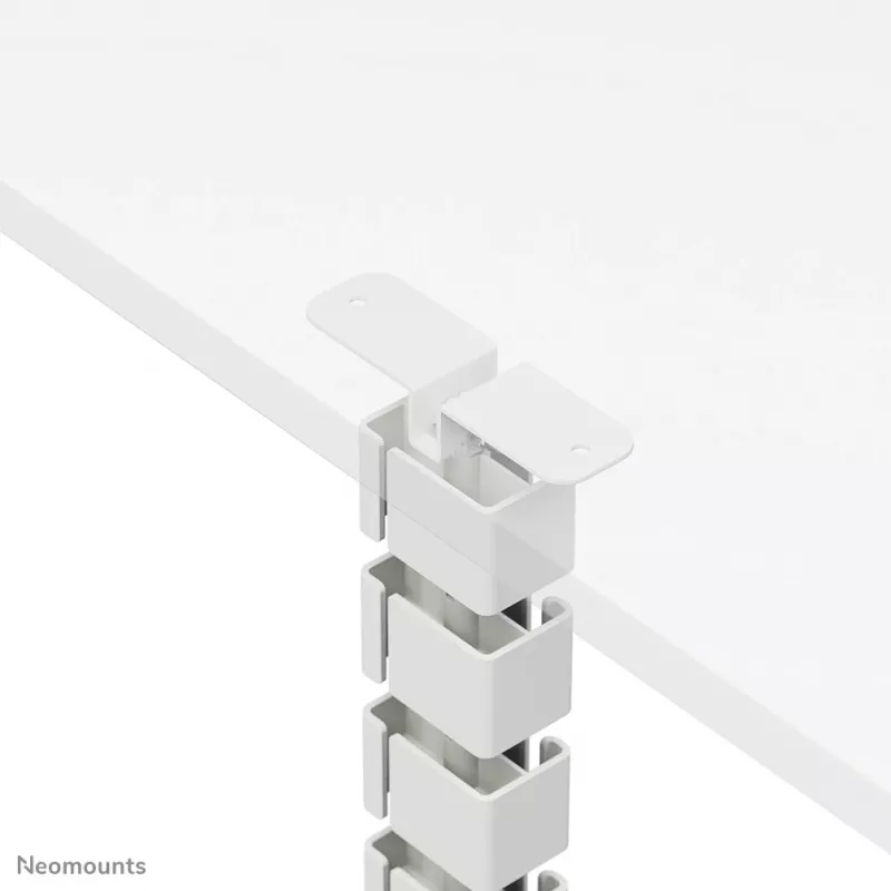 Kabeļu mugurkaula organizators Neomounts ADS06-130WH pieskrūvējams, balts, 130 mm