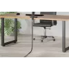 Kabeļu apvalks Neomounts ADS06-141BL Ø20 mm melns kabeļu pārvaldībai
