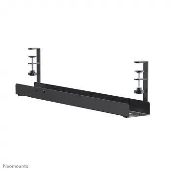 Kabeļu rene Neomounts ADS07-120BL universāla ar skavu, platums 120 mm, melna