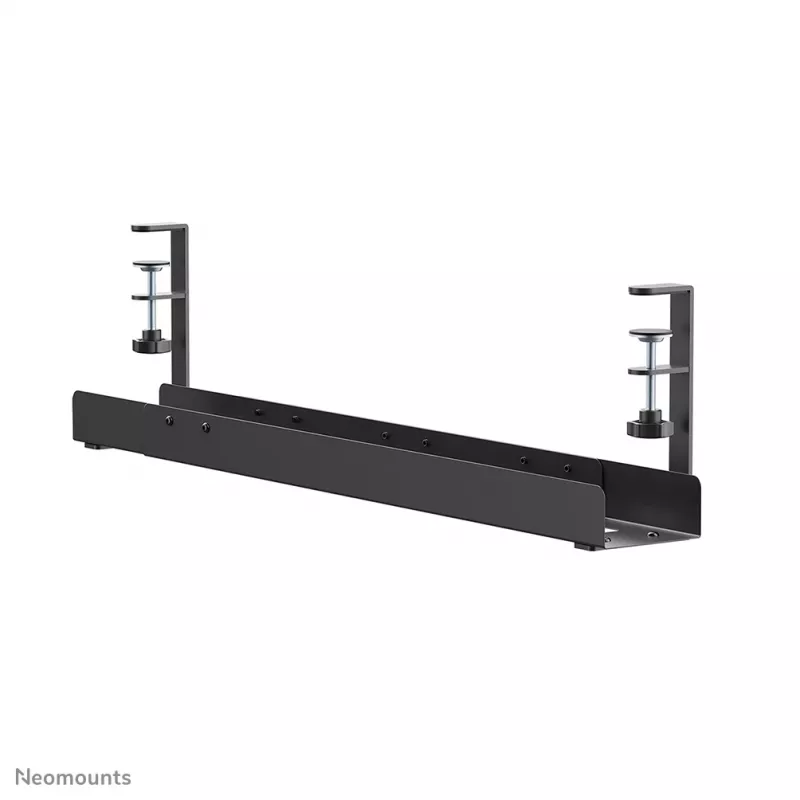 Kabeļu rene Neomounts ADS07-120BL universāla ar skavu, platums 120 mm, melna