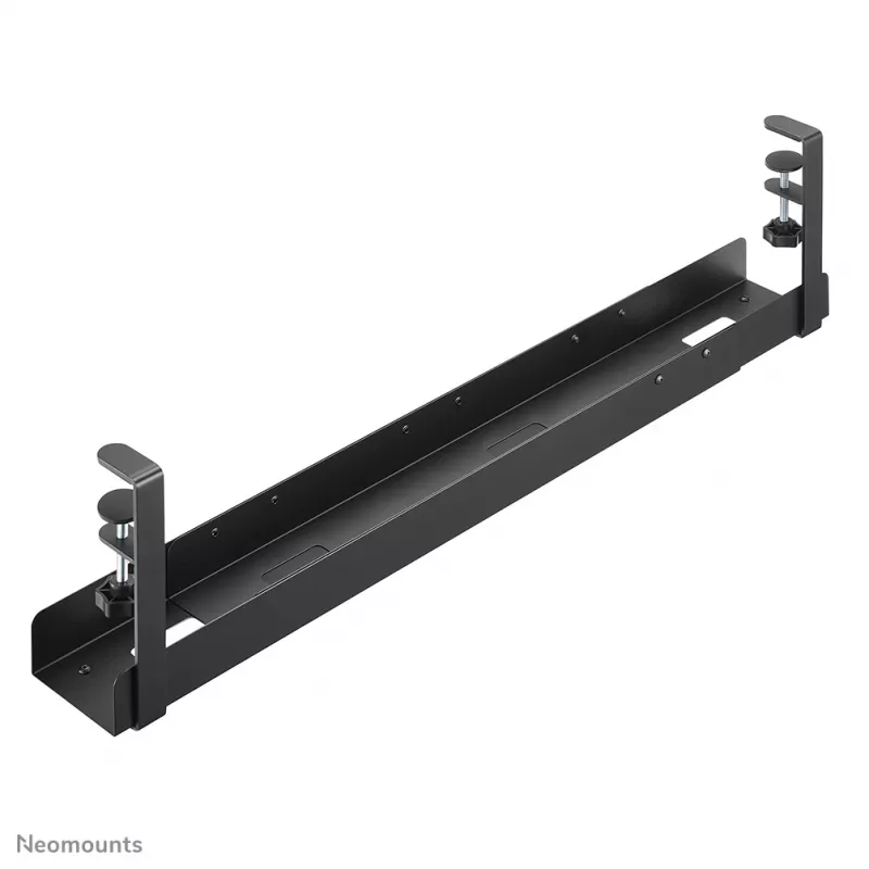 Kabeļu rene Neomounts ADS07-120BL universāla ar skavu, platums 120 mm, melna
