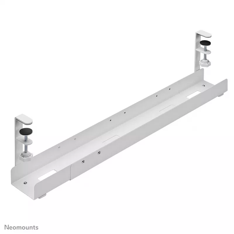 Kabeļu tekne Neomounts ADS07-120WH spailējama dizaina, universāla, balta