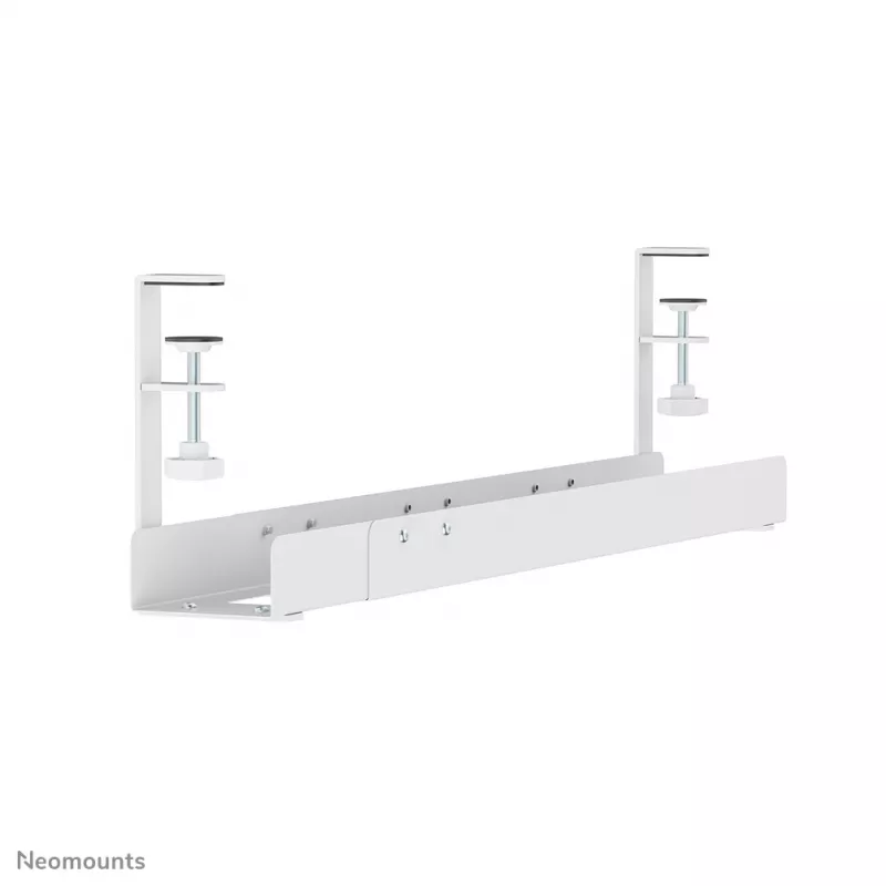 Kabeļu tekne Neomounts ADS07-120WH spailējama dizaina, universāla, balta
