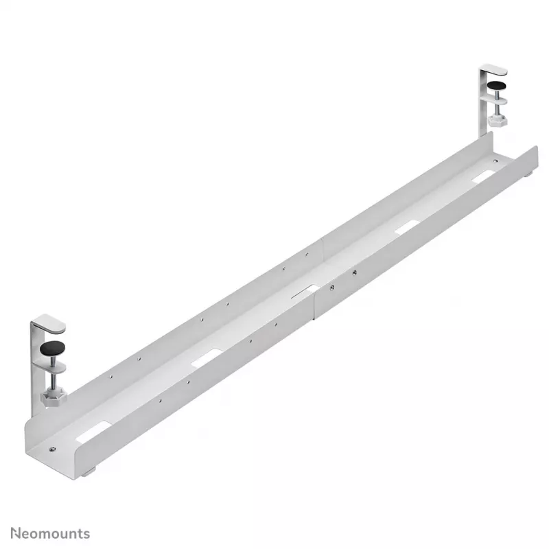 Kabeļu tekne Neomounts ADS07-120WH spailējama dizaina, universāla, balta