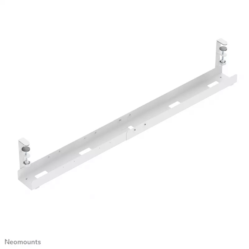 Kabeļu tekne Neomounts ADS07-120WH spailējama dizaina, universāla, balta