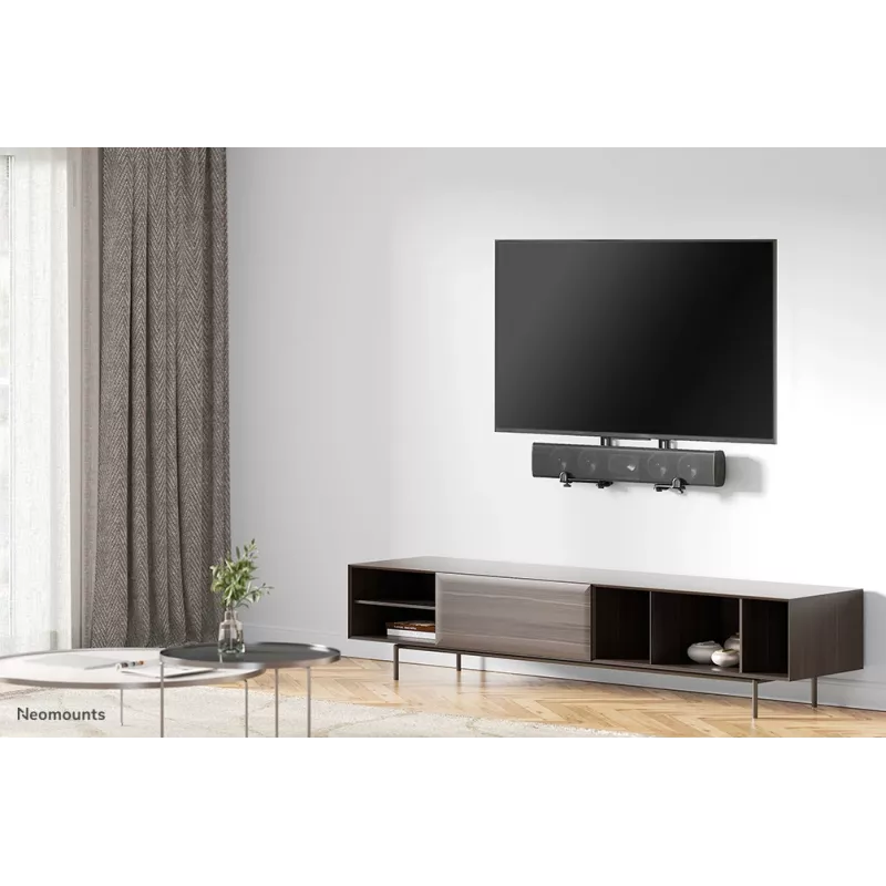 Neomounts AWL29-650BL1 videobāra/skaņu paneļa turētājs VESA - maks. 15 kg - universāls