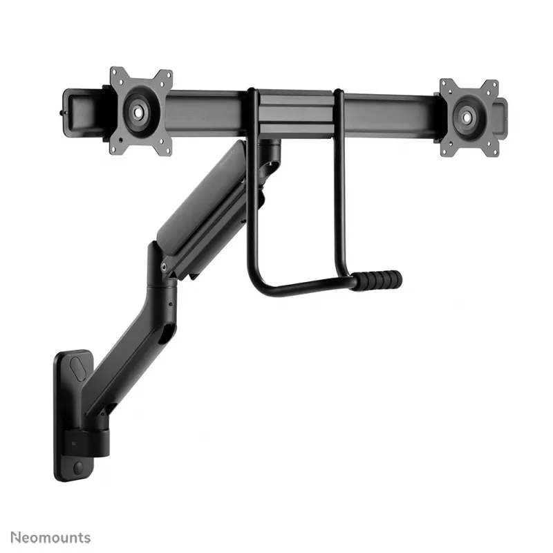 Sienas plāksne Neomounts AWL75-450BL melna alumīnija 660g 85mm