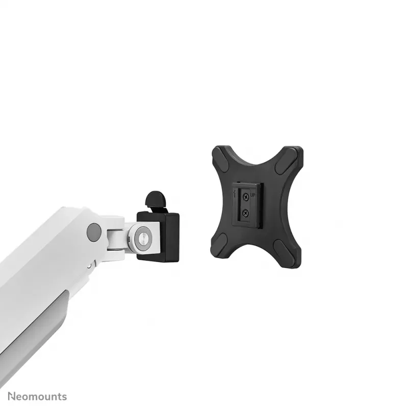 Neomounts DS70S-950WH1 monitora kronšteins 17-49 collas - gāzes atspere - virsmas stiprinājums - 180° apturēšana