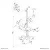 Neomounts FPMA-MOBILE1800 Mobilā darbstacija 10-27 collas