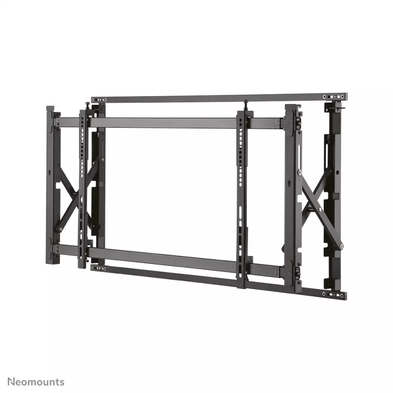 Video sienas stiprinājums Neomounts LED-VW1750Melns — viena ekrāna, atbalsta 32 collas–55 collas, maks. 35 kg, VESA 200x200–600x400, melns