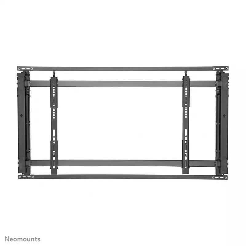 Video sienas stiprinājums Neomounts LED-VW1750Melns — viena ekrāna, atbalsta 32 collas–55 collas, maks. 35 kg, VESA 200x200–600x400, melns