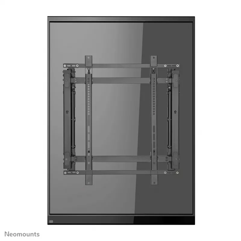 Video sienas stiprinājums Neomounts LED-VW1750Melns — viena ekrāna, atbalsta 32 collas–55 collas, maks. 35 kg, VESA 200x200–600x400, melns
