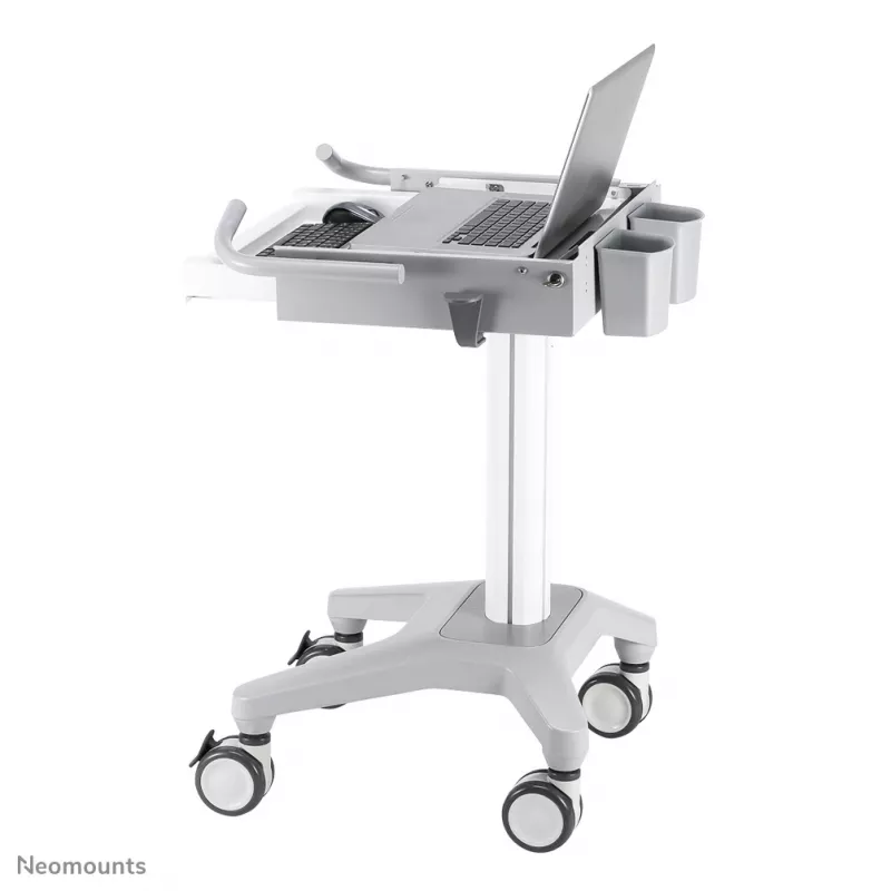 Multivides ratiņi Neomounts MED-M200 alumīnija balti 1080 mm